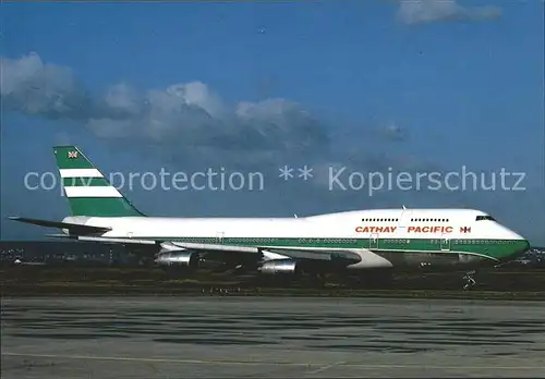 Flugzeuge Zivil Cathay Pacific Boeing 747 300 Kat. Airplanes Avions
