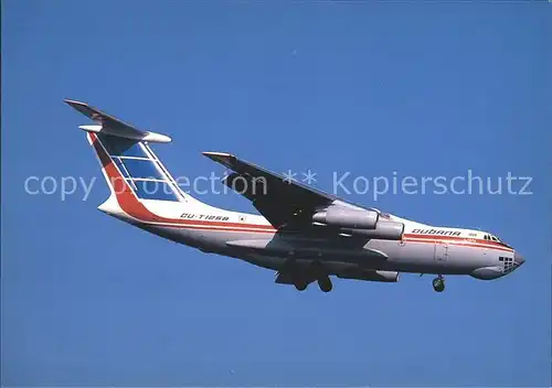 Flugzeuge Zivil Cubana Ilyushin 76MD CU T 1258 c n  Kat. Airplanes Avions