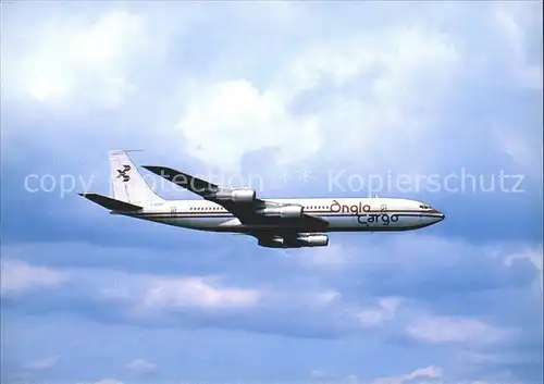 Flugzeuge Zivil Anglo Cargo Boeing 707 338C G BDEA c n 19296 Kat. Airplanes Avions