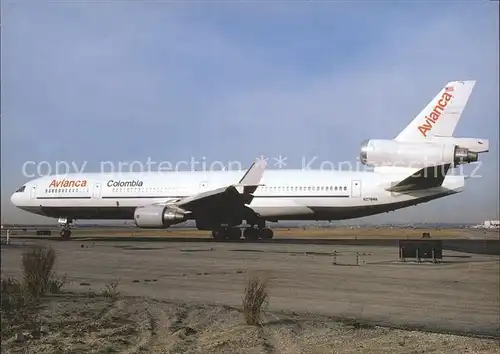 Flugzeuge Zivil Avianca Colombia McDDouglas MD 11 N278WA Kat. Airplanes Avions