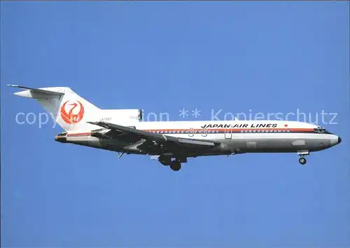 Flugzeuge Zivil Japan Air Lines Boeing 727 46 JA8237 c n 20078 Kat. Airplanes Avions