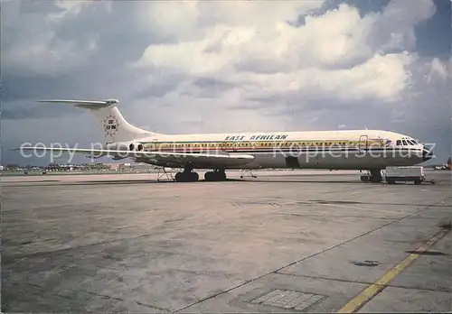 Flugzeuge Zivil East African Vickers Super VC 10 5Y ADA  Kat. Airplanes Avions