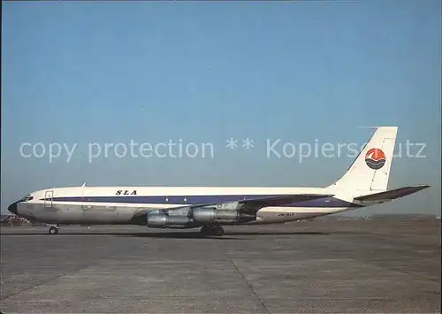 Flugzeuge Zivil St. Lucia Airways Boeing 707 323C  Kat. Airplanes Avions