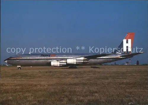 Flugzeuge Zivil Heavylift Cargo Airlines Boeing 707 351C N2215Y cn 19631 Kat. Airplanes Avions