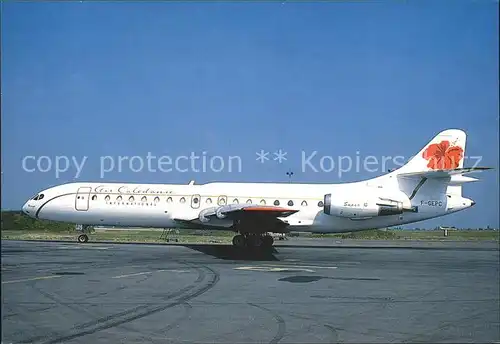 Flugzeuge Zivil Air Caledonie Caravelle Super 10 B F GEPC  Kat. Airplanes Avions