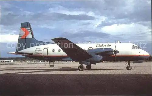 Flugzeuge Zivil Calm Air BAe Hawker Siddeley 748 Srs 2A 210 C BSBF Kat. Airplanes Avions