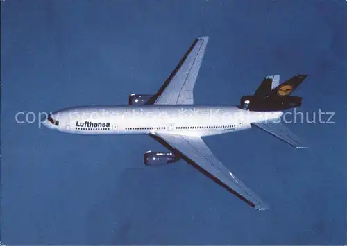 Lufthansa McDonnell Douglas DC 10 30 Kat. Flug