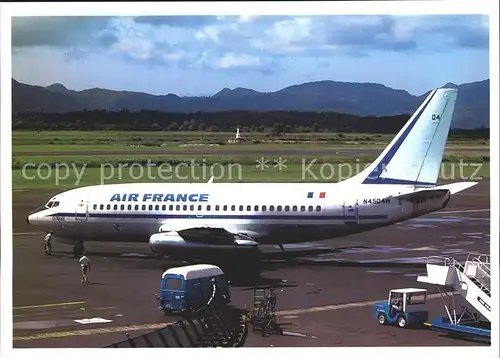 Flugzeuge Zivil Air France Boeing 737 247 N4504W cn 19601 Kat. Airplanes Avions