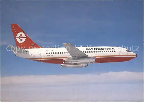 Flugzeuge Zivil Aviogenex Boeing 737 2K3  Kat. Airplanes Avions