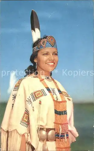 Indianer Native American Indian Maid  Kat. Regionales