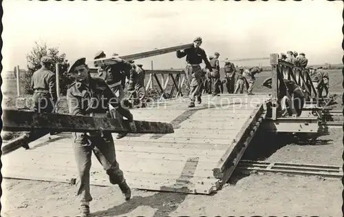 Militaria Belgien Armee Belge Pont Bailley 40 Tonnes 