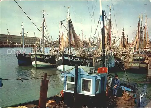 Fischerei Fischkutter Boulogne sur Mer Port de Peche  Kat. Handwerk