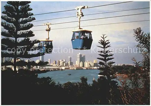 Seilbahn Mount Faber Sentosa Island Singapore  Kat. Bahnen