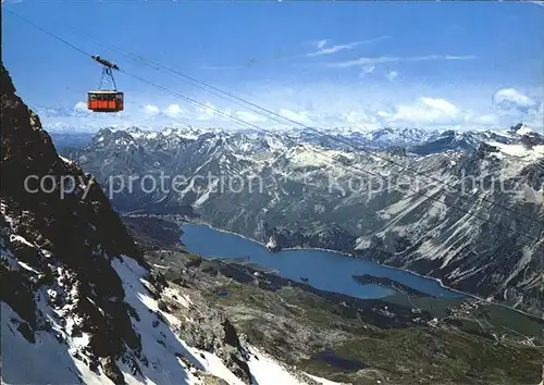 Seilbahn Corvatsch Sils Silsersee Maloja  Kat. Bahnen