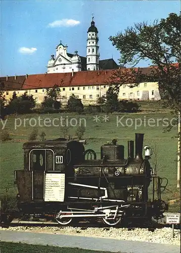 Lokomotive Haertsfeldbahn Abtei Neresheim Kat. Eisenbahn
