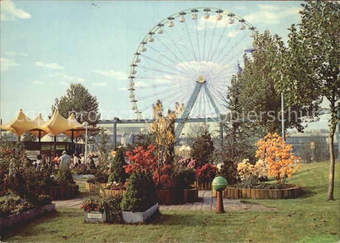 Bundesgartenschau Mannheim Gelaendeteil Herzogenried Riesenrad Kat