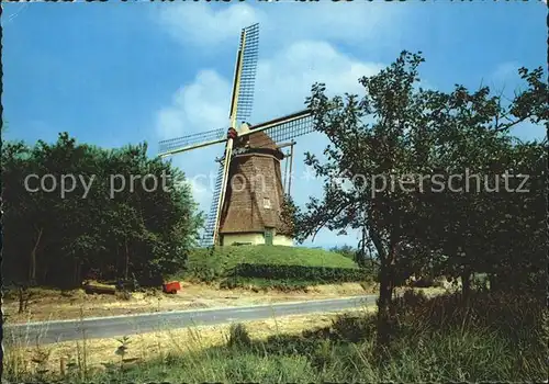 Windmuehle Nunspeet Molen De Hoop Kat. Gebaeude und Architektur