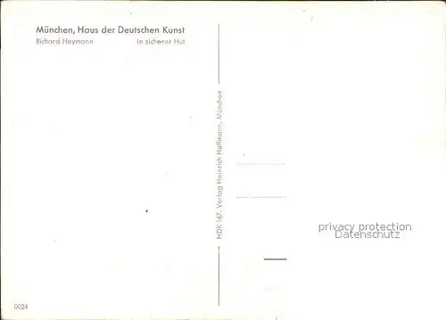 Verlag HDK Nr. 167 Richard Heymann In sicherer Hut  Kat. Verlage