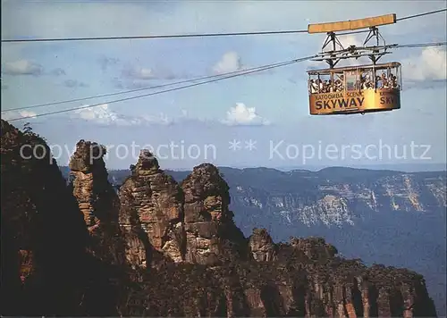 Seilbahn Katoomba Scenic Skyway Three Sisters  Kat. Bahnen