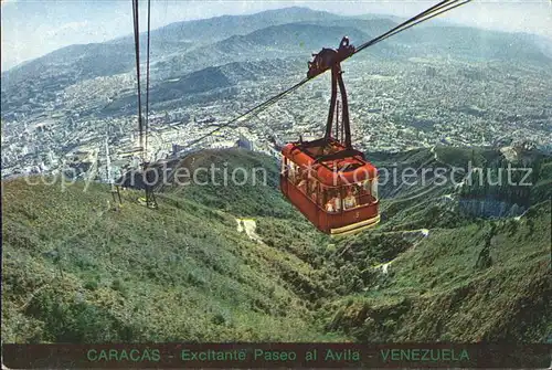 Seilbahn Caracas Venezuela  Kat. Bahnen