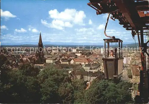 Seilbahn Schlossberg Freiburg im Breisgau Kat. Bahnen