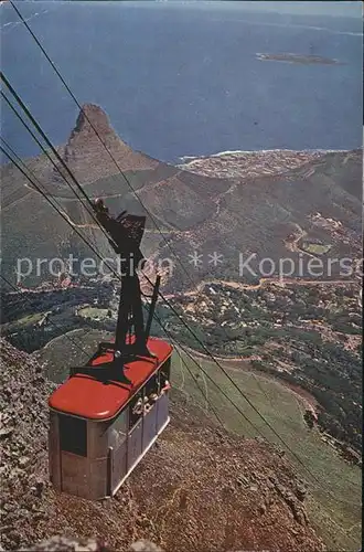 Seilbahn Table Mountain Cableway Lion s Head  Kat. Bahnen