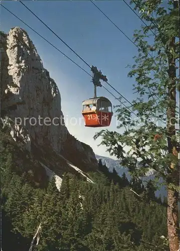 Seilbahn Kampenwand  Kat. Bahnen