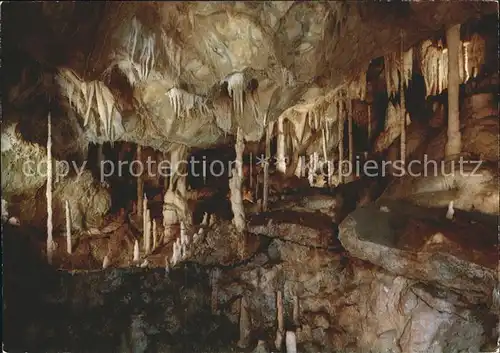 Hoehlen Caves Grottes Attendorn Tropfsteinhoehle Alhambragrotte  Kat. Berge