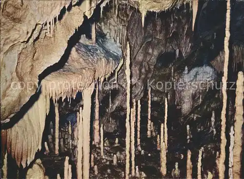 Hoehlen Caves Grottes Attendorf Tropfsteinhoehle Kerzenhalle  Kat. Berge