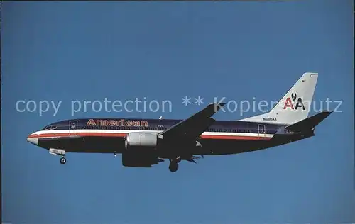 Flugzeuge Zivil American Boeing 737-3A4 N680AA S/N 23505 San Jose SJC / Airplanes Avions /