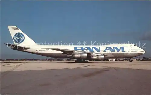 Flugzeuge Zivil PAN Boeing 747-121 (A)  N770PY S/N 19660 / Airplanes Avions /