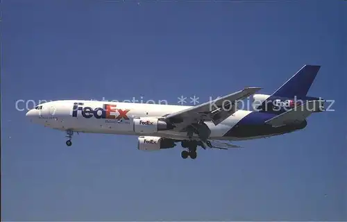 Flugzeuge Zivil McDonnell Douglas DC 10 30 N302FE FedEx  Kat. Airplanes Avions