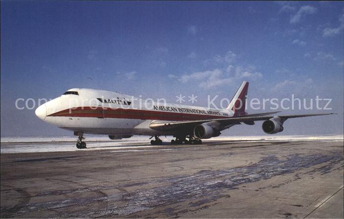 Flugzeuge Zivil Boeing 747 100F N701CK Kalitta American International ...