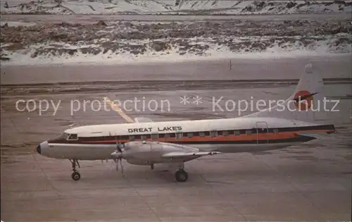 Flugzeuge Zivil Great Lakes Airlines LTD. Convair CV 580  Kat. Airplanes Avions