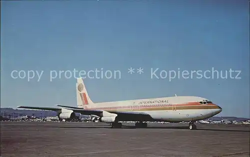 Flugzeuge Zivil Aeroamerica International Inc. Boeing 707 131 c n 17662 N735T  Kat. Airplanes Avions
