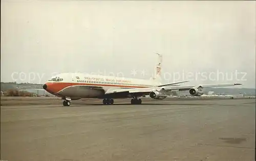 Flugzeuge Zivil TAP Transportes Aereos Portugueses Boeing 707 382B c n 18961 CS TBA  Kat. Airplanes Avions