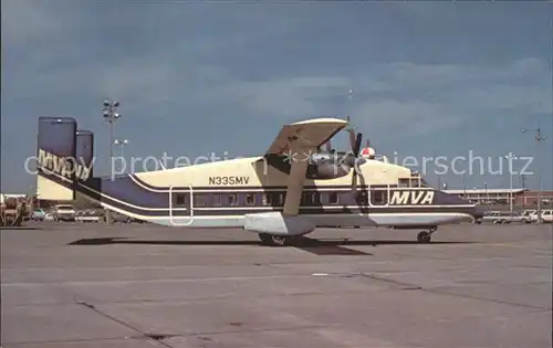 Flugzeuge Zivil MVA Mississippi Valley Airlines Shorts SD3 30 N335MV Kat. Airplanes Avions