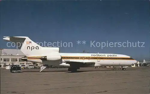 Flugzeuge Zivil Northern Pacifik Airlines Boeing 727 51 N105RK Kat. Airplanes Avions