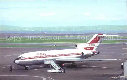 Flugzeuge Zivil Pacific Southwest Airlines Boeing 727 N975PS Kat. Airplanes Avions
