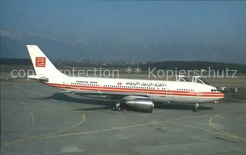 Flugzeuge Zivil Tunis Air Airbus Industrie A300B4 203 TS IMA Kat. Airplanes Avions