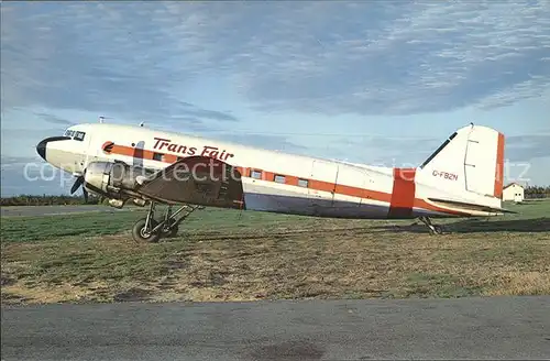 Flugzeuge Zivil Douglas C 47A C FBZN Trans Fair  Kat. Airplanes Avions