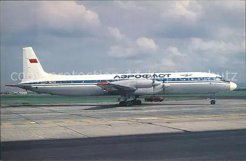 Flugzeuge Zivil Ilyushin IL 18 CCCP 74256 Aeroflot  Kat. Airplanes Avions