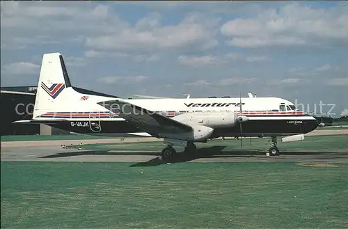 Flugzeuge Zivil Hawker Siddeley HS.748 Srs. 105 G VAJK Venture Airways  Kat. Airplanes Avions