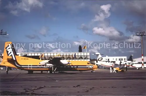Flugzeuge Zivil TAT FH227 ATR 42  Kat. Airplanes Avions