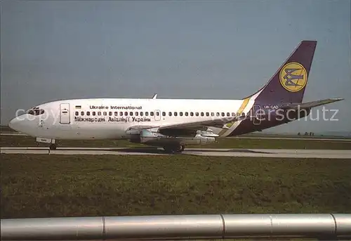 Flugzeuge Zivil UR GAD Ukraine International Boeing 737 2T4 Advanced  Kat. Airplanes Avions