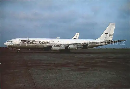 Flugzeuge Zivil Merchant Express Boeing 707 232C 5N MXX Kat. Airplanes Avions