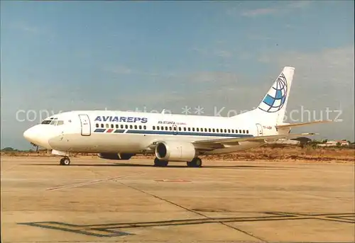 Flugzeuge Zivil Air Atlanta Aviareps Boeing 737 3YO TF ABK Kat. Airplanes Avions