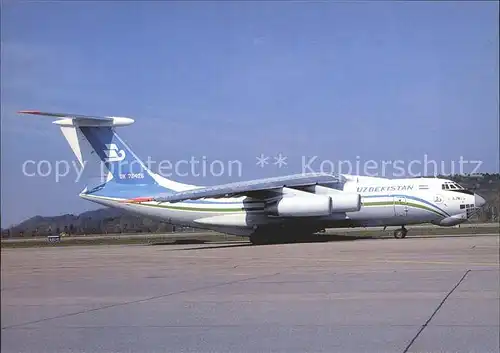 Flugzeuge Zivil Uzbekistan Airways IL 76TD UK 76426 c n 1013405184  Kat. Airplanes Avions