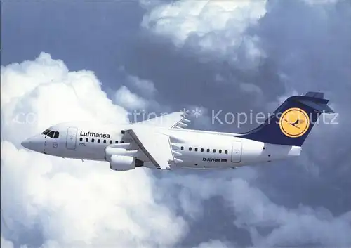 Lufthansa Cityliner Avro RJ85 D AVRM Kat. Flug