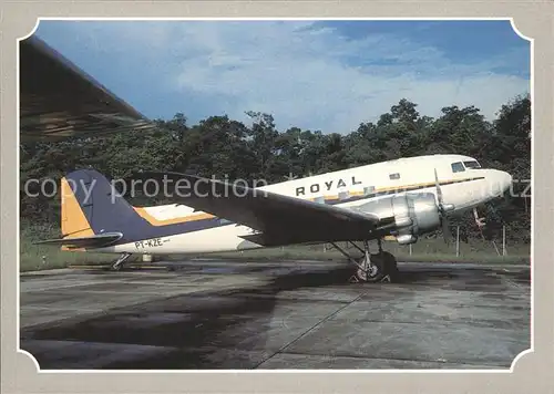 Flugzeuge Zivil Royal MDC Douglas DC 3C PT KZE cn 34266 Kat. Airplanes Avions